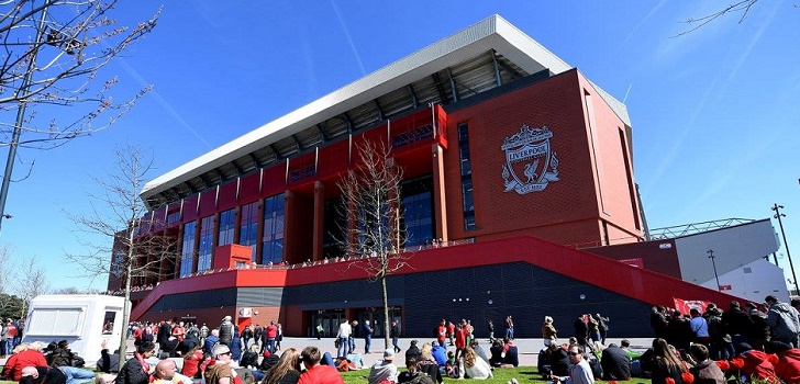 liverpool fc anfield exterior